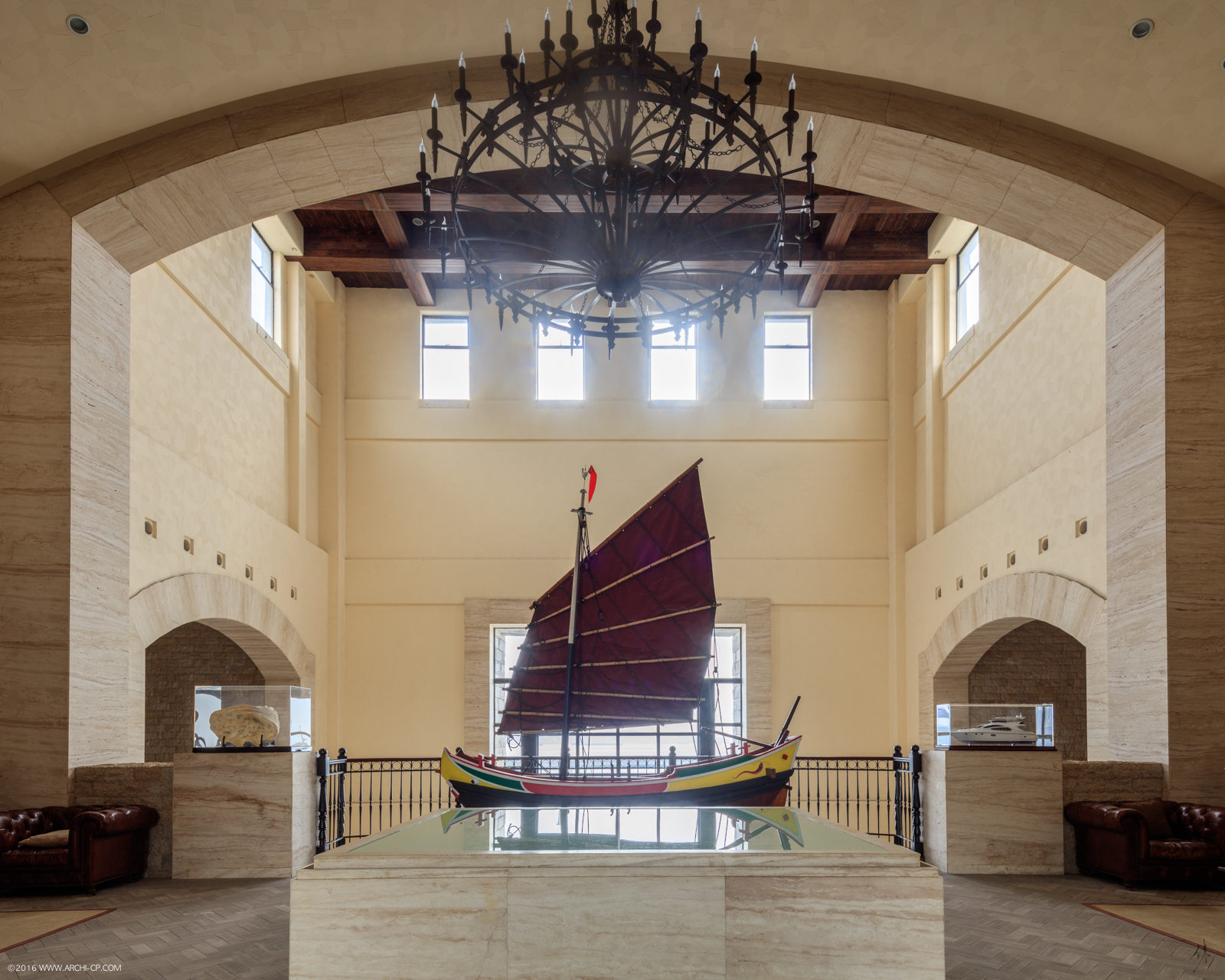 Chinese Junk On Lobby