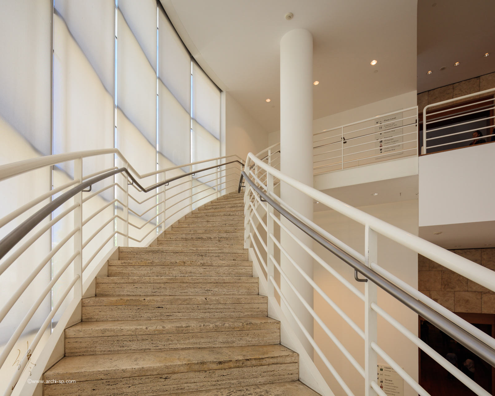 Stair of West Pavilion
